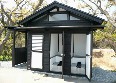 バイオトイレ風景